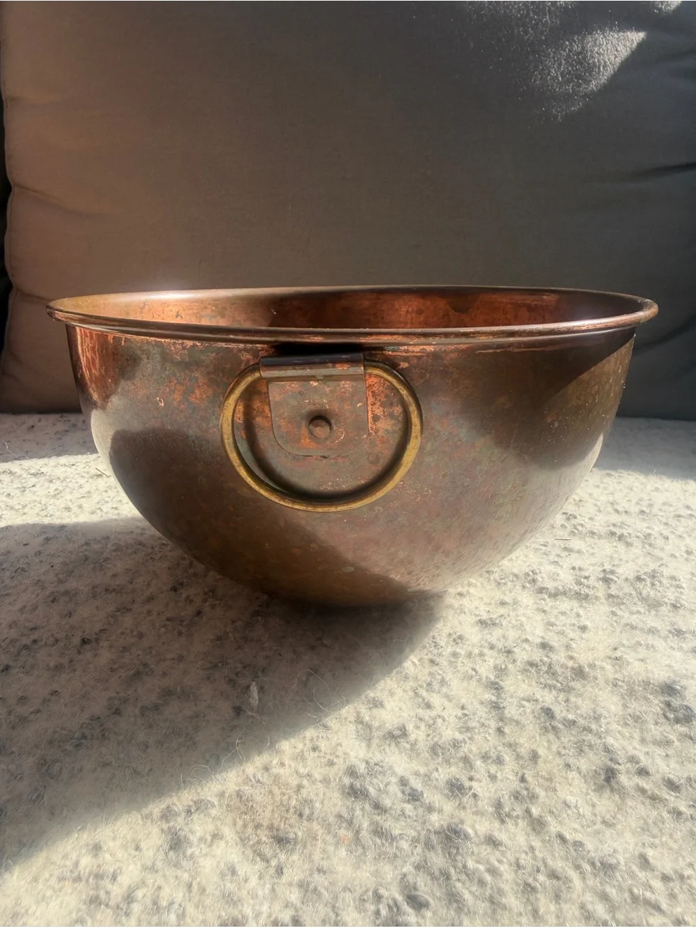 Vintage copper bowl - Picture 1 of 3